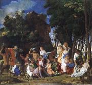 Gentile Bellini Feast of the Gods Germany oil painting artist